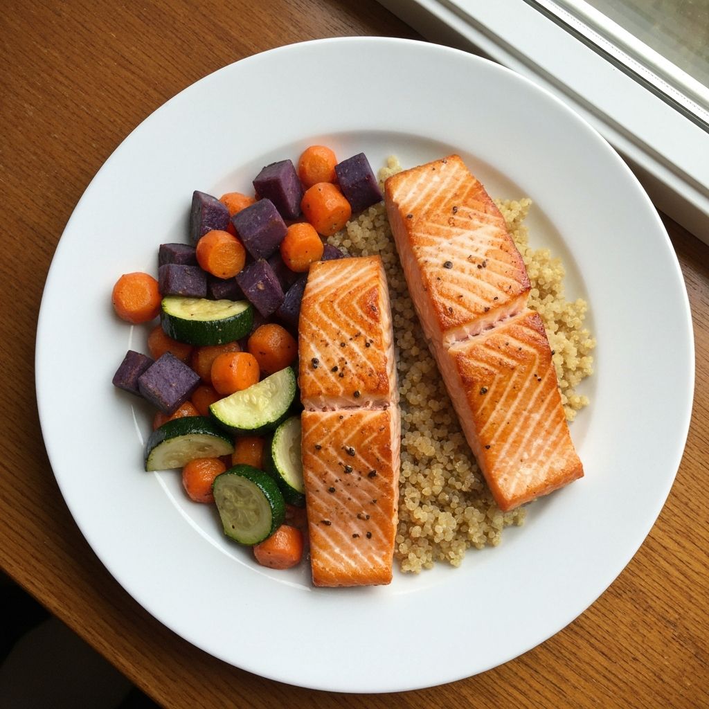 Grilled Salmon Bowl